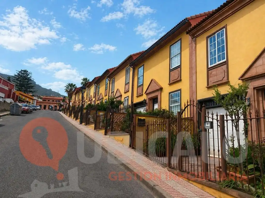 Vista exterior de Casa adosada en venta en Tegueste con Jardín privado, Terraza y Horno