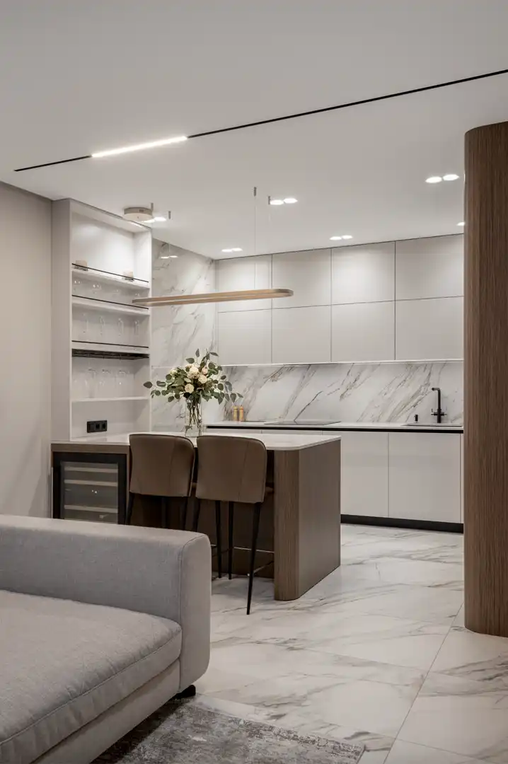 Kitchen of Flat for sale in Madrid  with Air Conditioner, Heating and Furnished