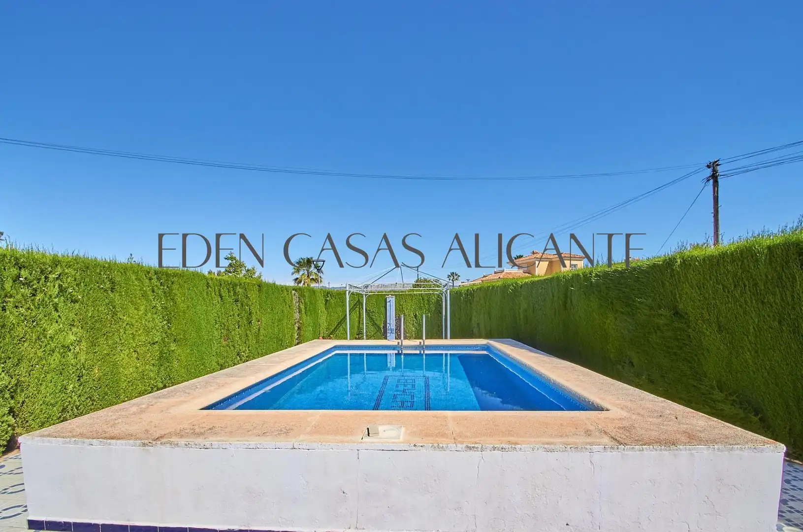 Swimming pool of Houses for sale in Busot  with Air Conditioner, Heating and Private garden