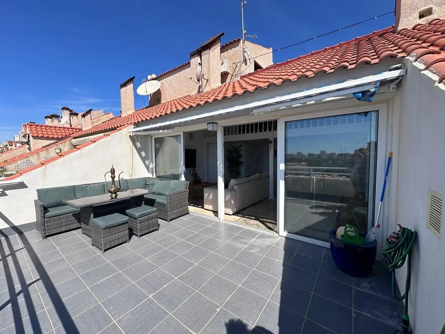 Terrace of Attic for rent in Orihuela  with Air Conditioner, Heating and Terrace