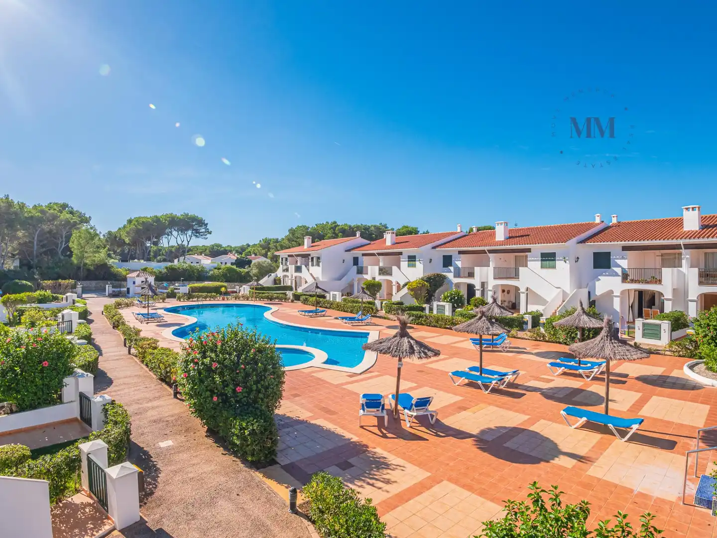 Vista exterior de Apartamento en venta en Es Mercadal con Aire acondicionado, Calefacción y Terraza