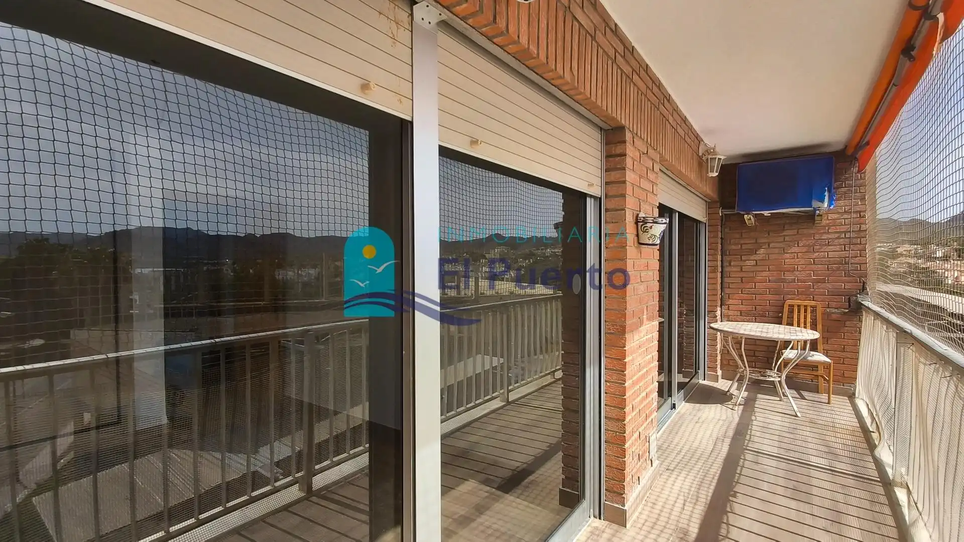 Terrasse von Wohnung zum Verkauf in Mazarrón mit Klimaanlage, Heizung und Parkett