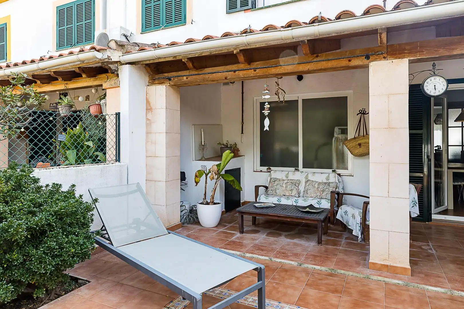 Terrassa de Casa adosada en venda en  Palma de Mallorca amb Calefacció, Parquet i Terrassa