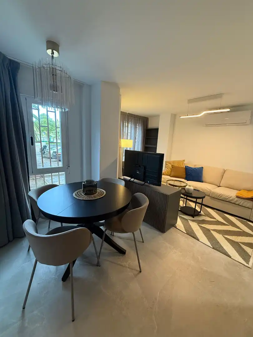 Sala de estar de Piso de alquiler en Linares con Aire acondicionado, Calefacción y Amueblado