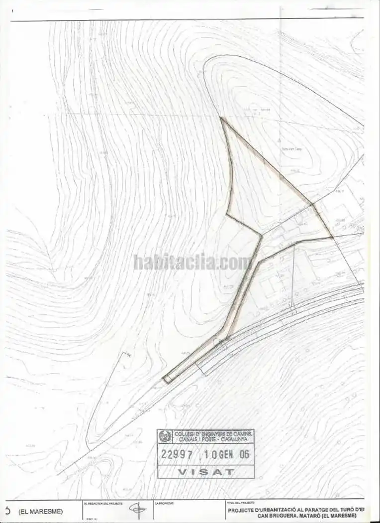 Wohnbaugrundstück zum Verkauf in Camí de la Cornisa 17-15, imagen 2