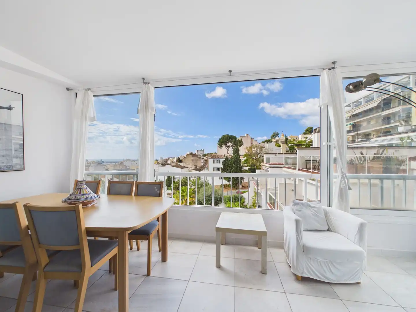 Balcony of Flat for rent in  Palma de Mallorca  with Furnished