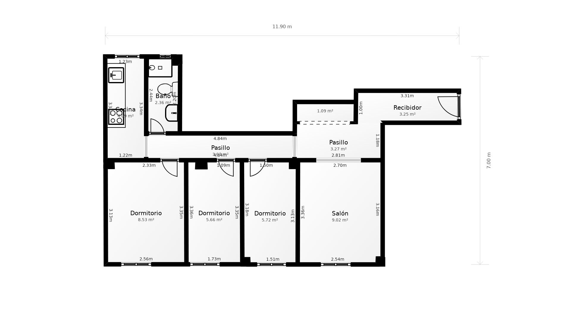 Apartment to rent in  Madrid Capital  with Oven and Pets allowed