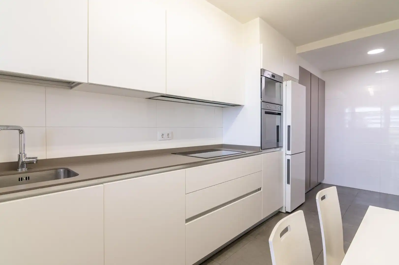 Cocina de Piso en venta en  Pamplona / Iruña con Calefacción, Parquet y Trastero