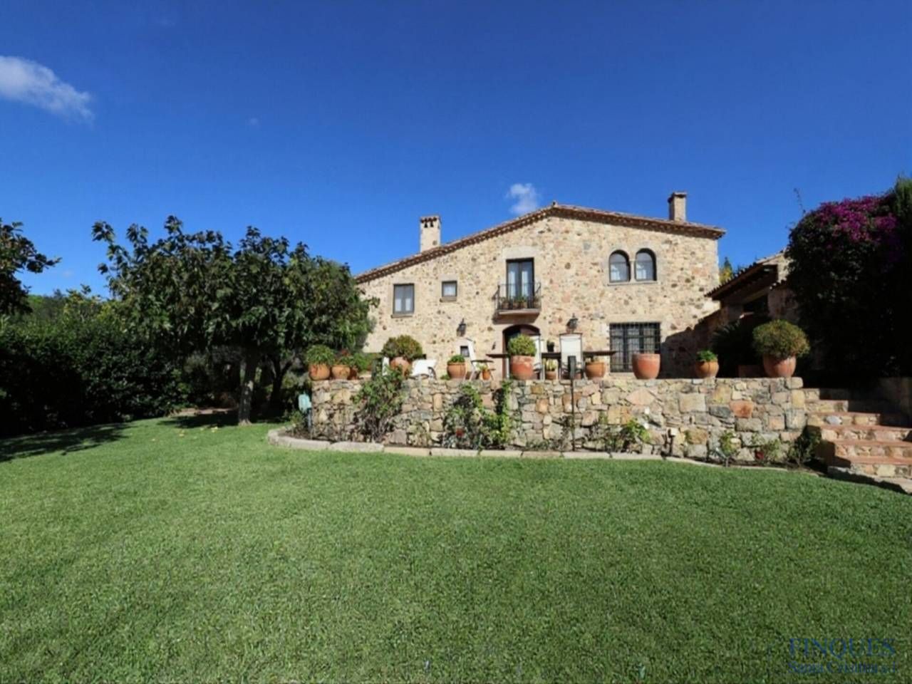 Garden of Country house for sale in Santa Cristina d'Aro  with Air Conditioner, Heating and Private garden