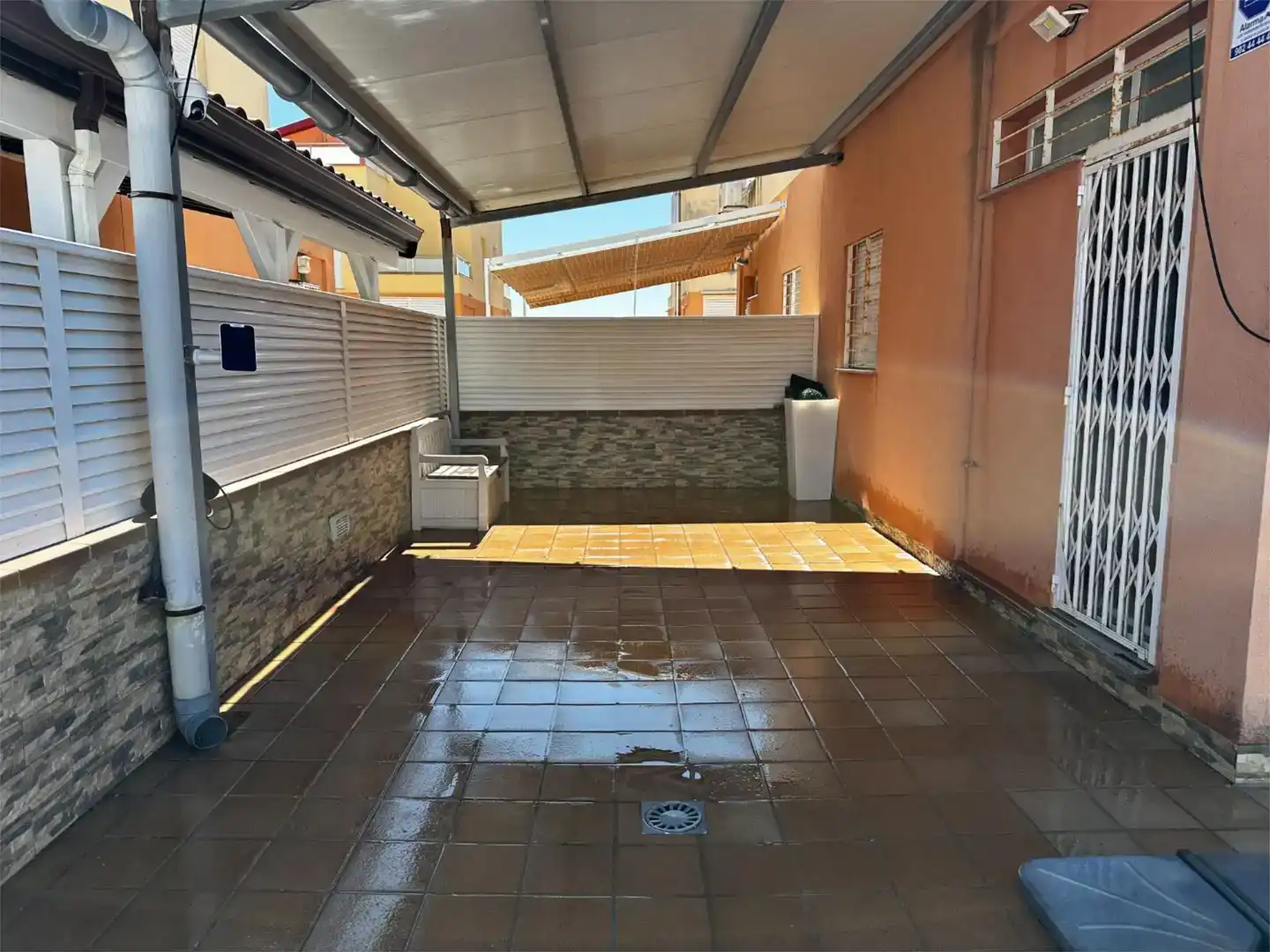 Terraza de Casa o chalet en venta en Burriana / Borriana con Aire acondicionado y Piscina