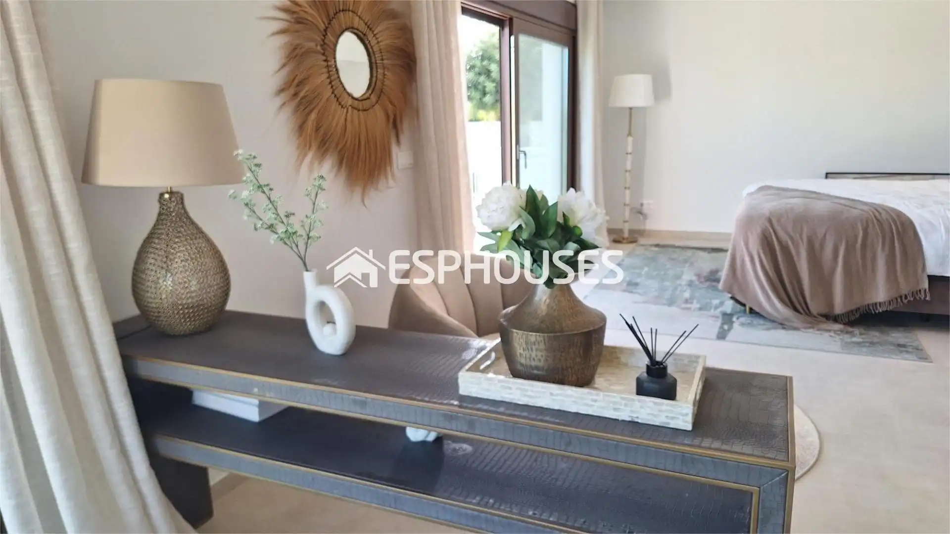 Wohnzimmer von Haus oder Chalet zum Verkauf in Altea mit Klimaanlage, Schwimmbad und Haustechnik