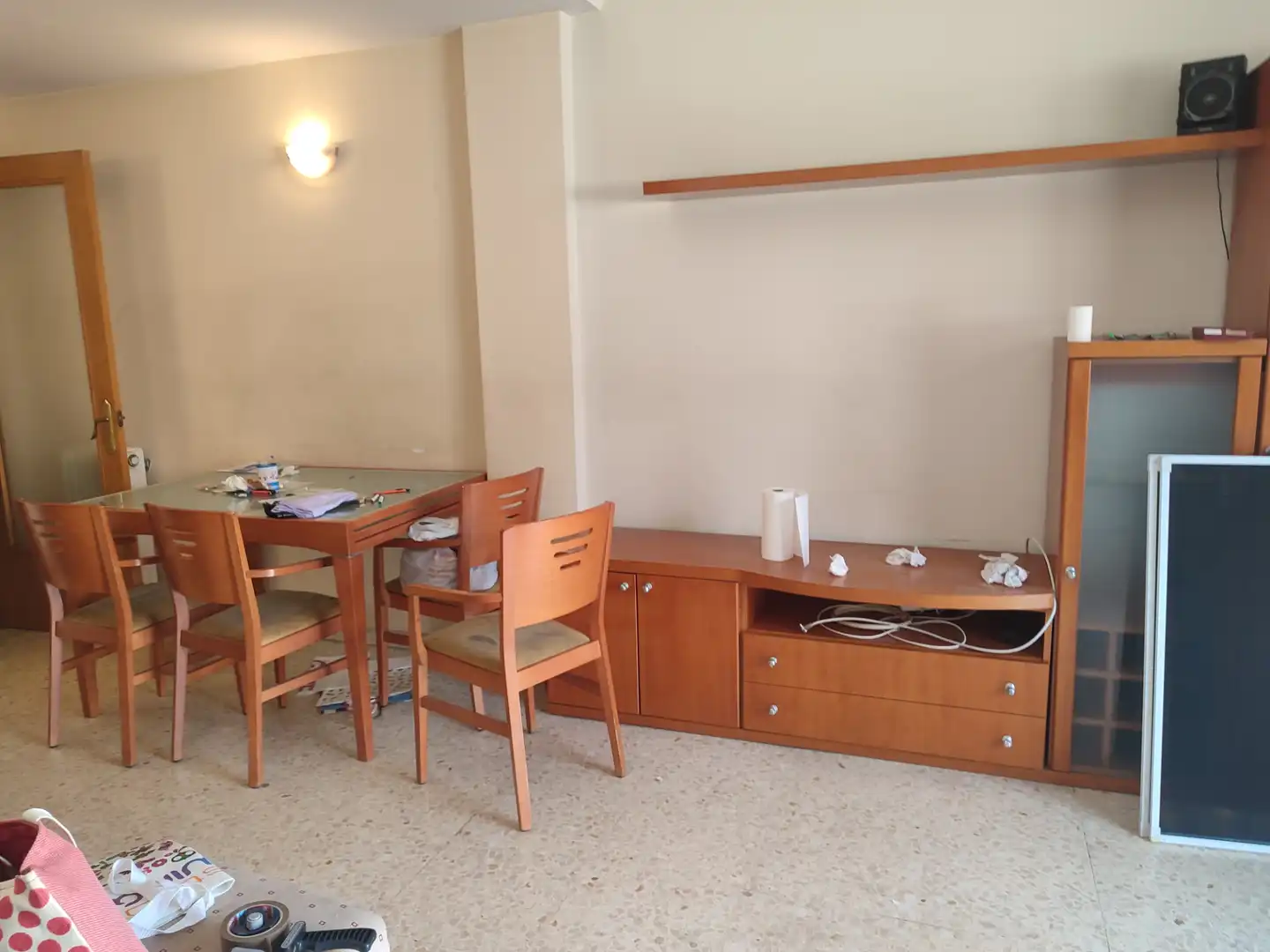 Dining room of Flat for sale in Sant Adrià de Besòs  with Heating, Terrace and Furnished