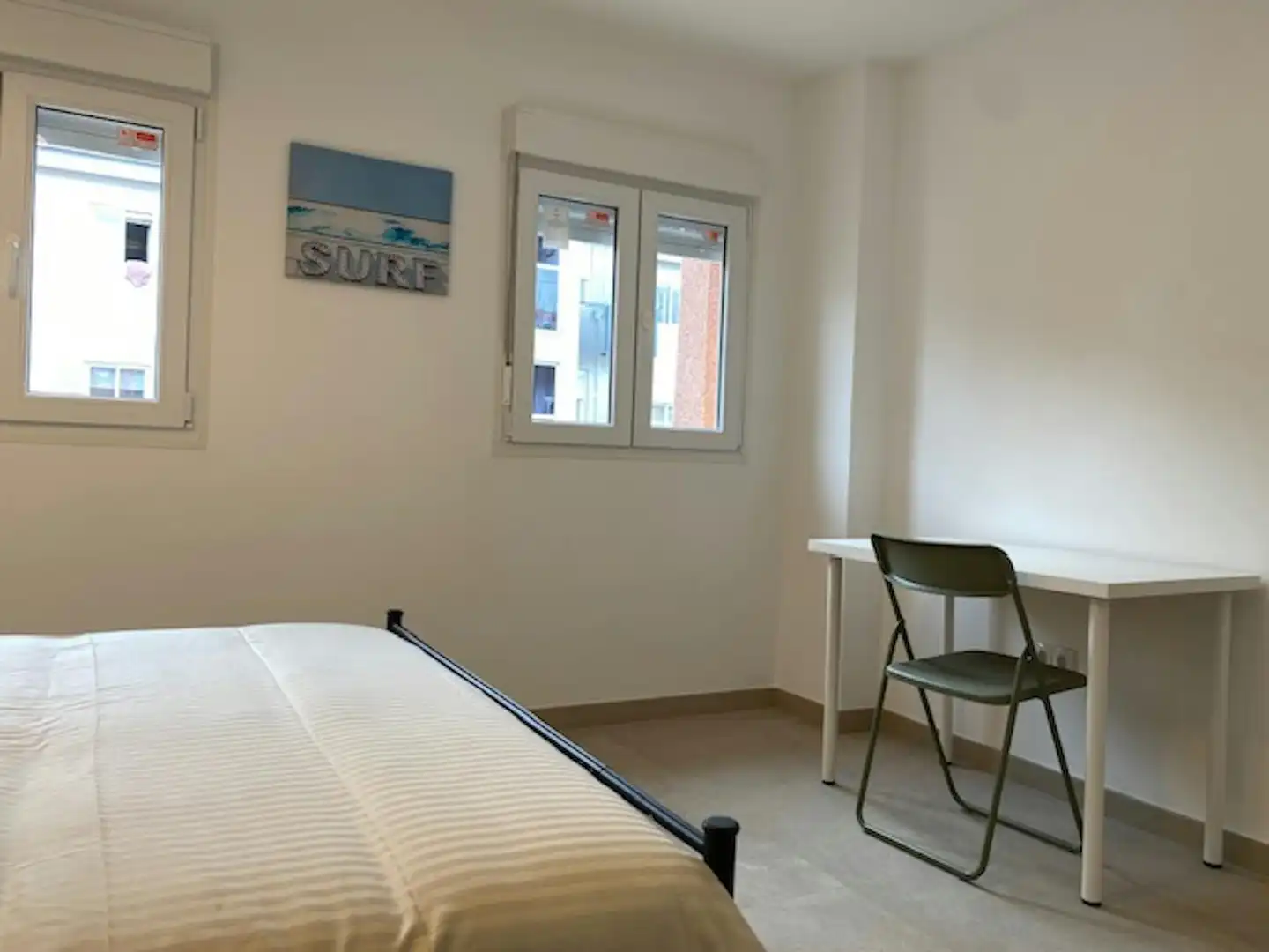 Bedroom of Flat for rent in Madrid  with Heating and Washing machine