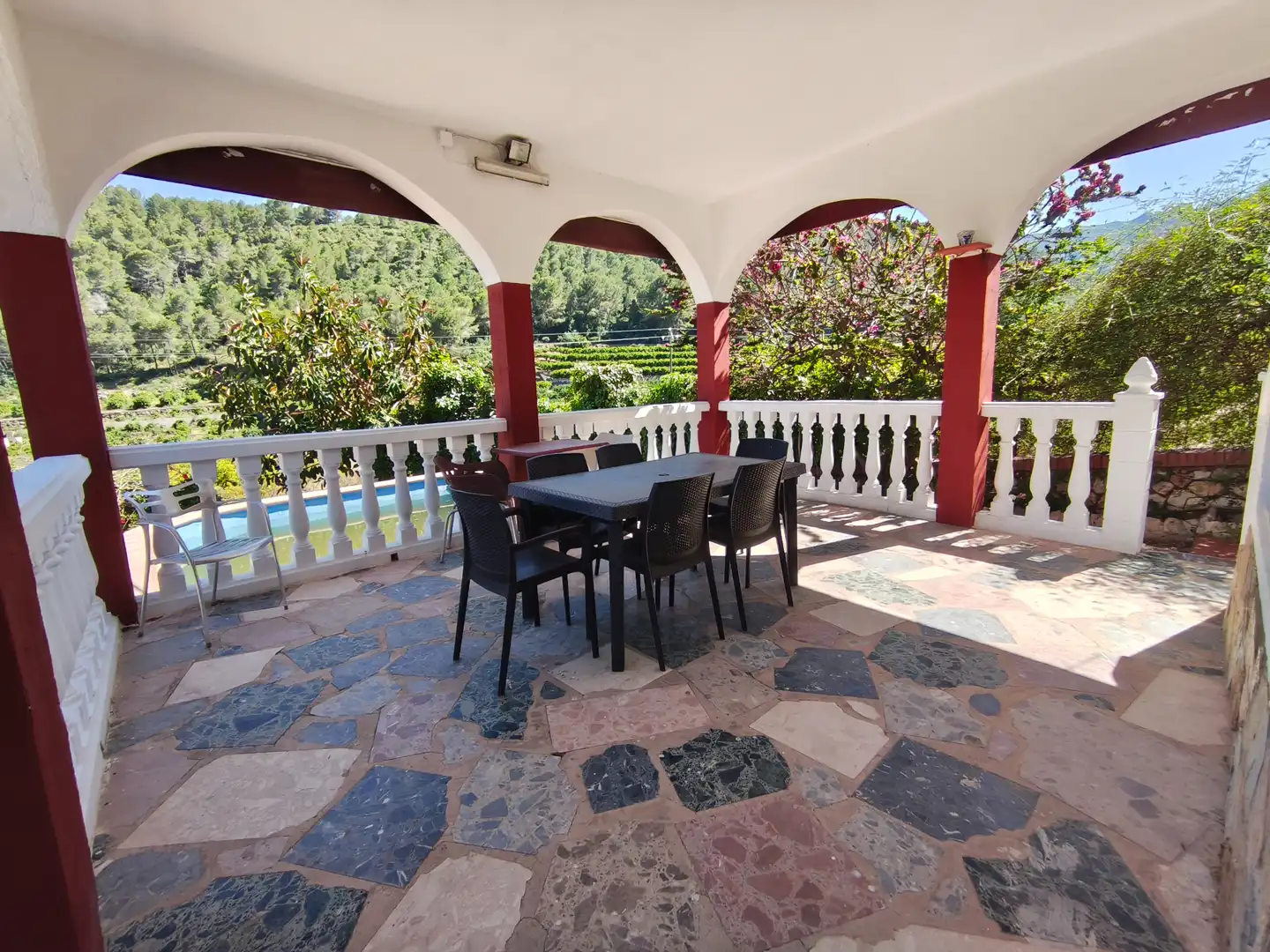 Terraza de Casa o chalet en venta en Favara con Jardín privado, Terraza y Piscina