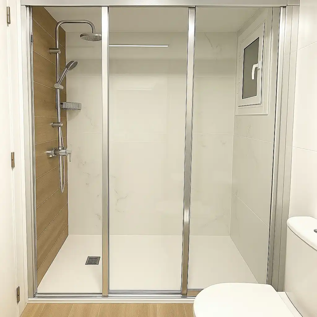 Bany de Apartament de lloguer en Peñíscola / Peníscola amb Aire condicionat, Calefacció i Terrassa