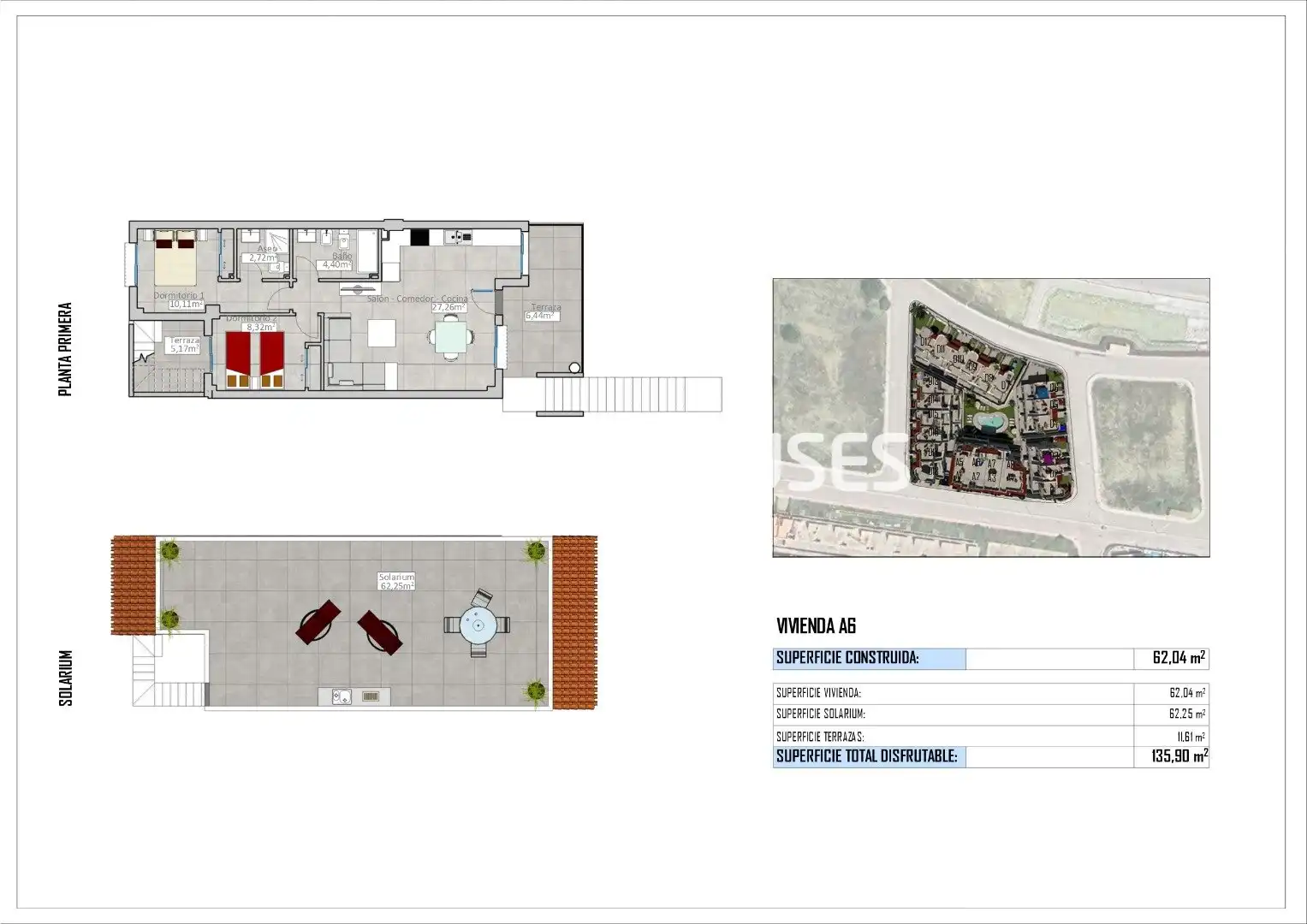 Attico con terrazza in vendita a Cox, imagen 12