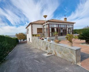 Vista exterior de Casa o xalet en venda en La Rambla amb Aire condicionat, Terrassa i Piscina