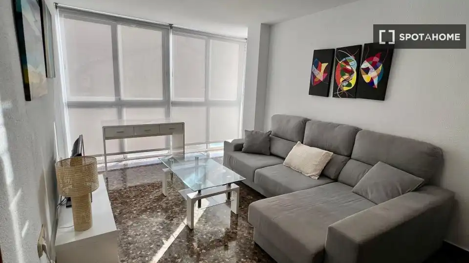 Sala d'estar de Pis de lloguer en Alfara del Patriarca, Valencia