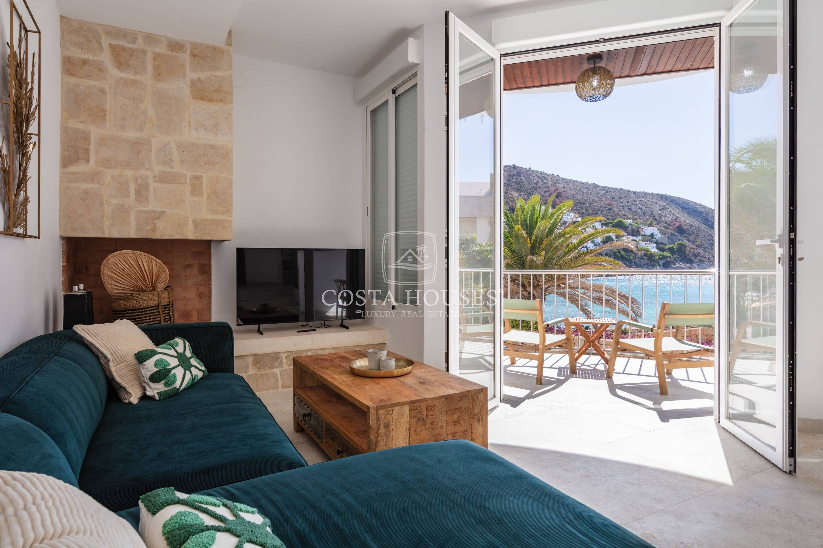 Exterior view of House or chalet for sale in Moraira  with Air Conditioner, Heating and Private garden
