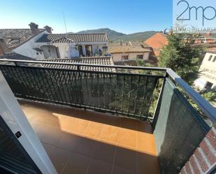 Balcony of Flat to rent in Manzanares El Real  with Heating, Terrace and Oven