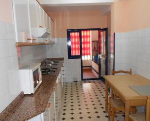 Kitchen of Flat to rent in Santiago de Compostela   with Heating, Terrace and Furnished