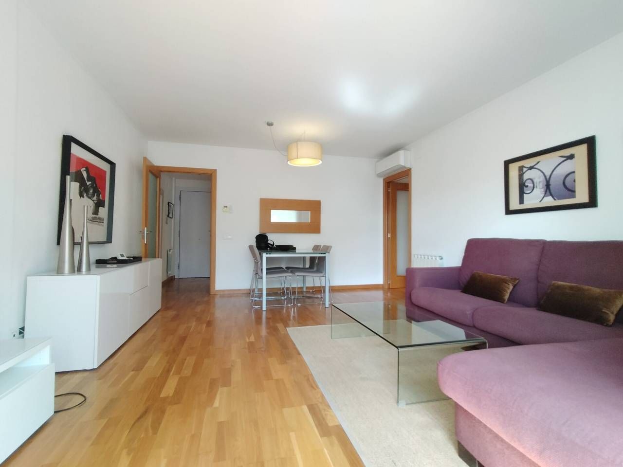 Sala de estar de Piso en venta en Terrassa con Aire acondicionado, Calefacción y Parquet