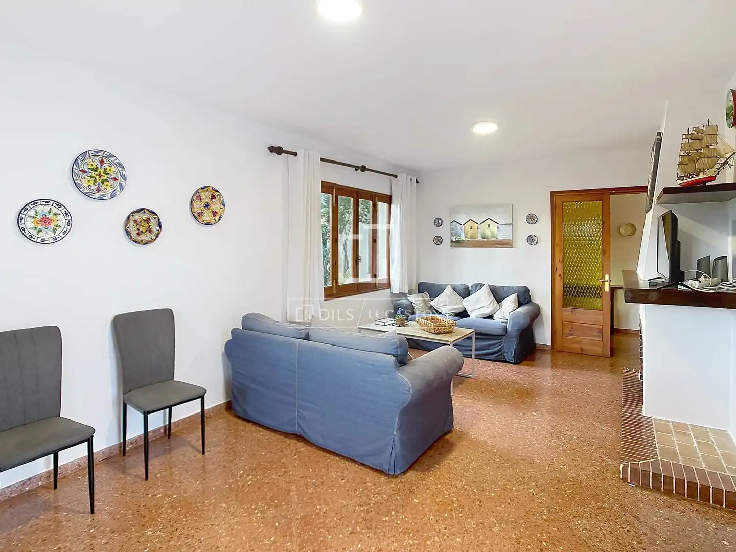 Sala d'estar de Casa o xalet en venda en Ciutadella de Menorca amb Aire condicionat, Terrassa i Traster