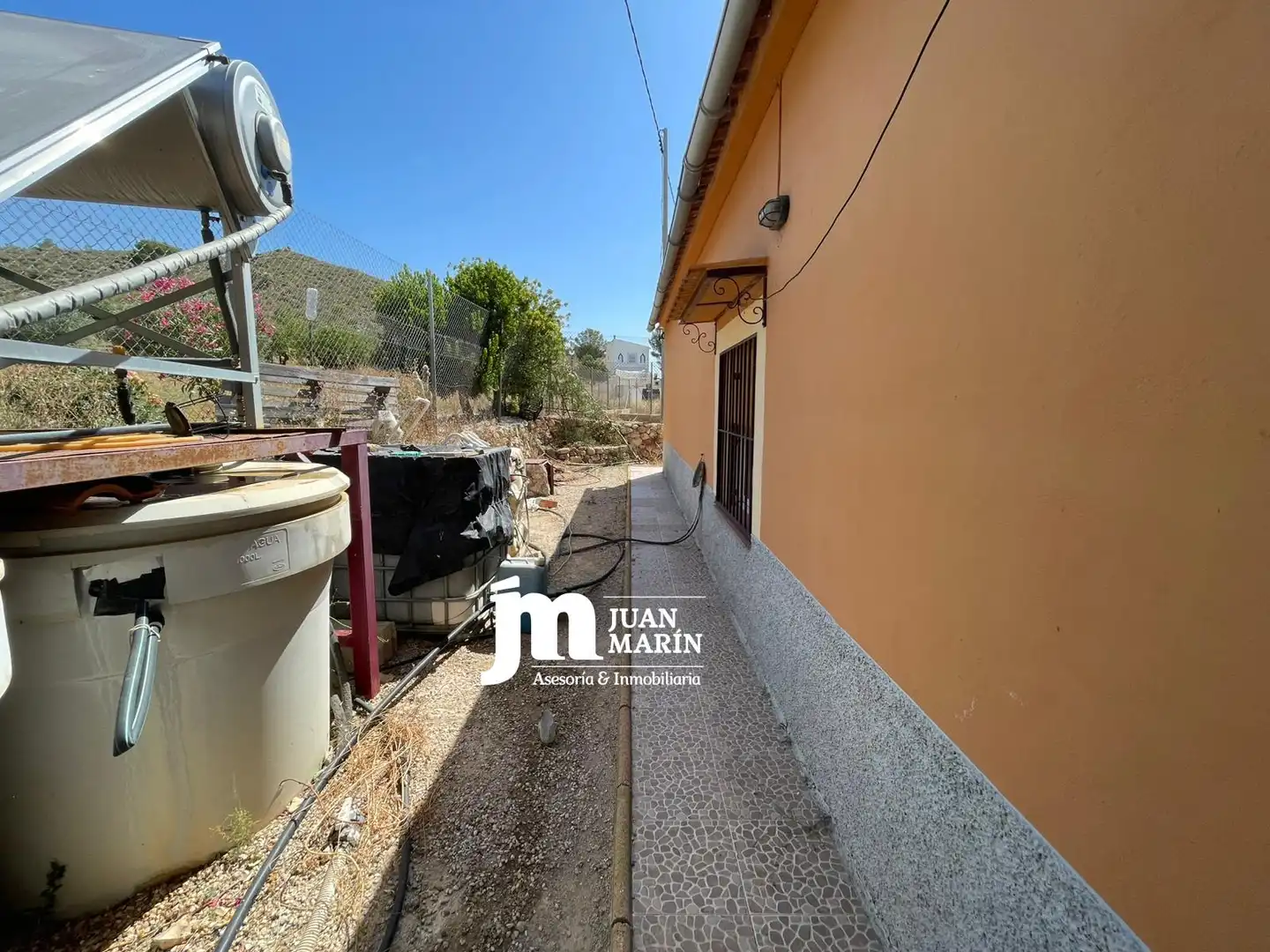 Vista exterior de Finca rústica en venda en Ricote amb Aire condicionat, Jardí privat i Terrassa