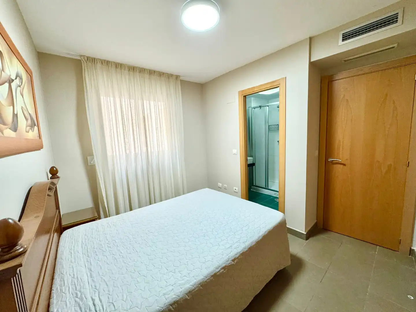 Habitación de Apartamento en venta en Calpe / Calp con Aire acondicionado, Terraza y Amueblado