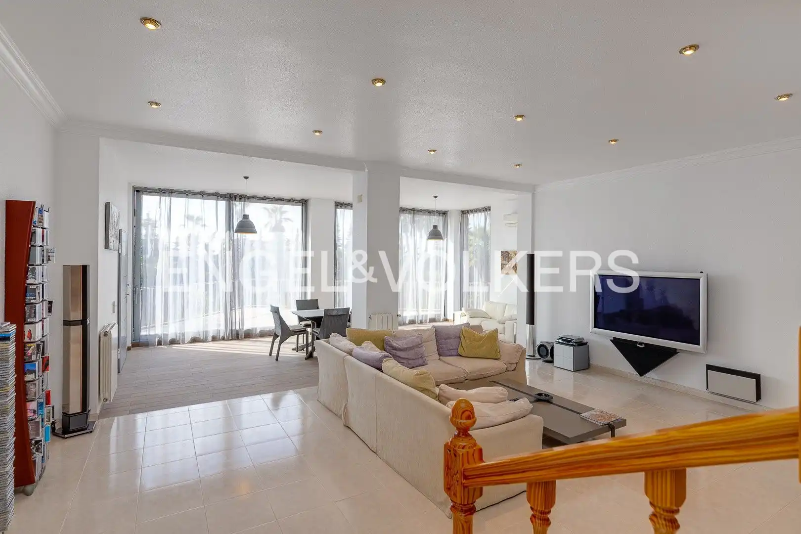 Sala de estar de Finca rústica en venta en Rojales con Aire acondicionado, Calefacción y Jardín privado