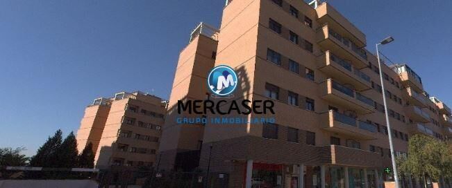 Exterior view of Flat for sale in Rivas-Vaciamadrid  with Private garden, Terrace and Community pool