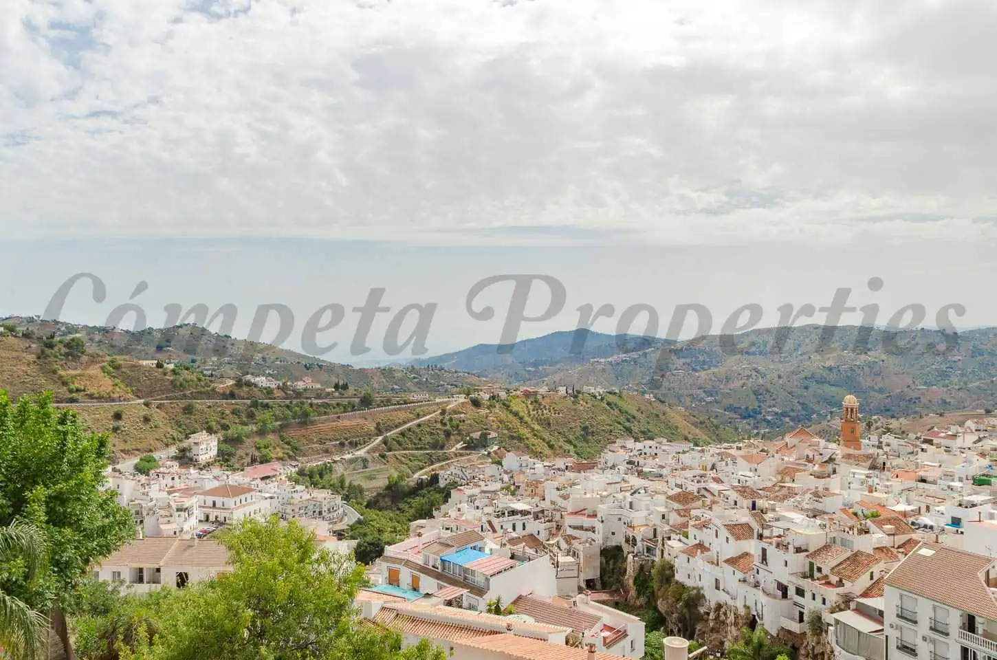 Vista exterior de Piso en venta en Cómpeta con Terraza y Amueblado