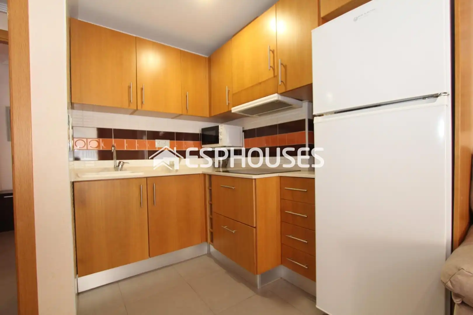 Cocina de Apartamento en venta en Guardamar del Segura con Terraza, Trastero y Amueblado