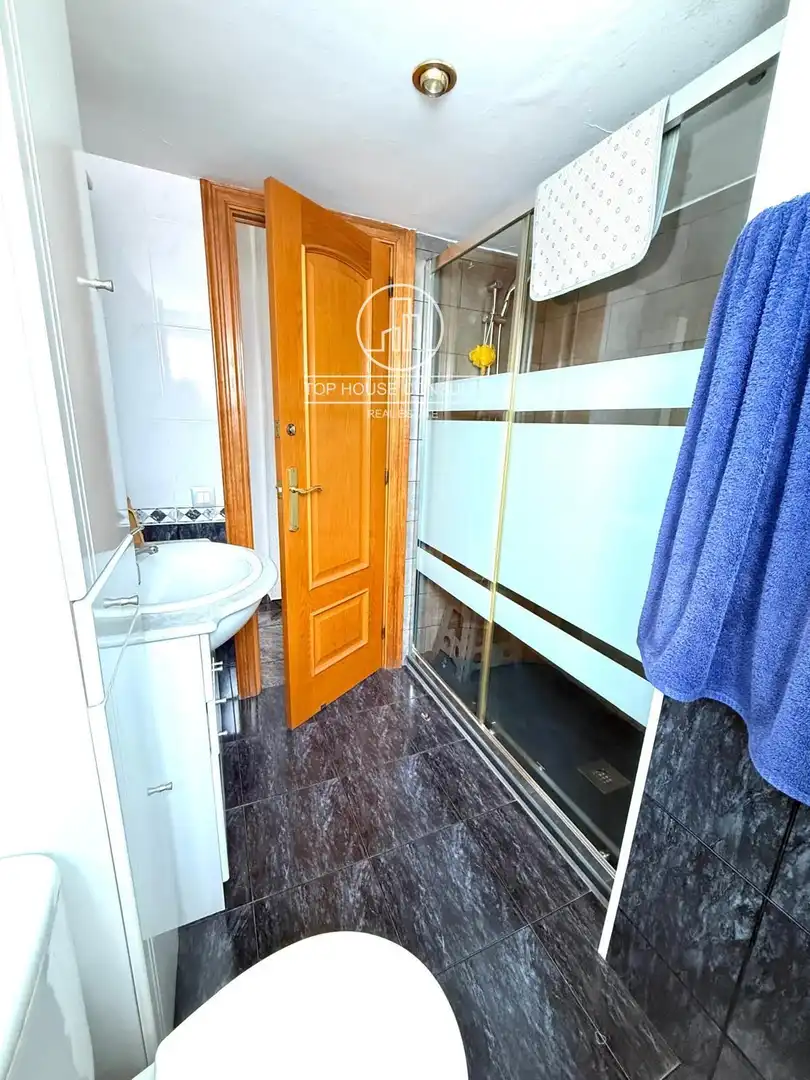 Badezimmer von Wohnung zum Verkauf in Sant Andreu de Llavaneres mit Heizung, Terrasse und Schwimmbad