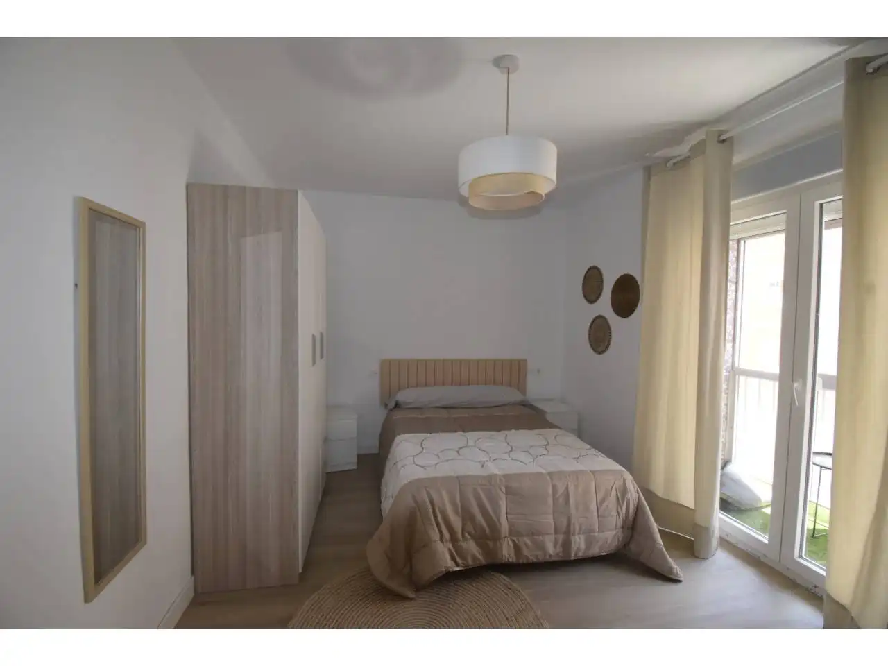 Bedroom of Flat for rent in León Capital   with Heating