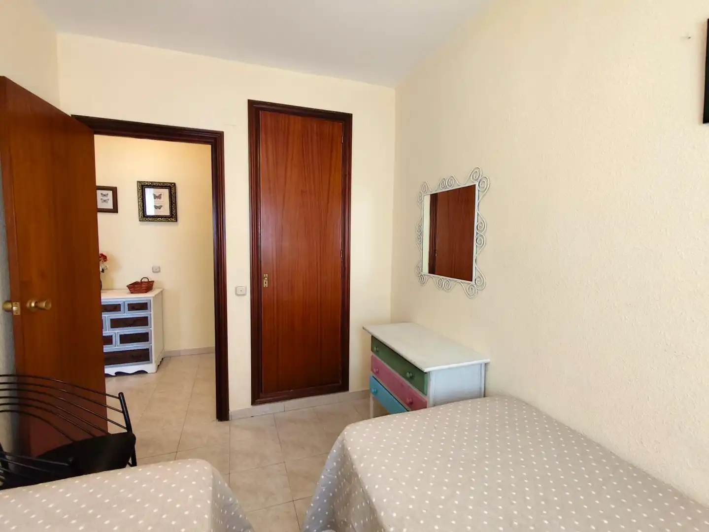Bedroom of Flat for rent in El Portil  with Private garden, Terrace and Swimming Pool