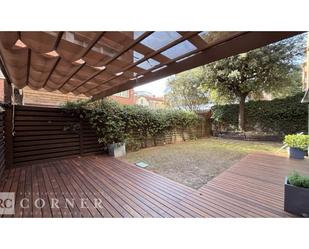 Terrace of Flat to rent in  Barcelona Capital  with Air Conditioner, Heating and Private garden