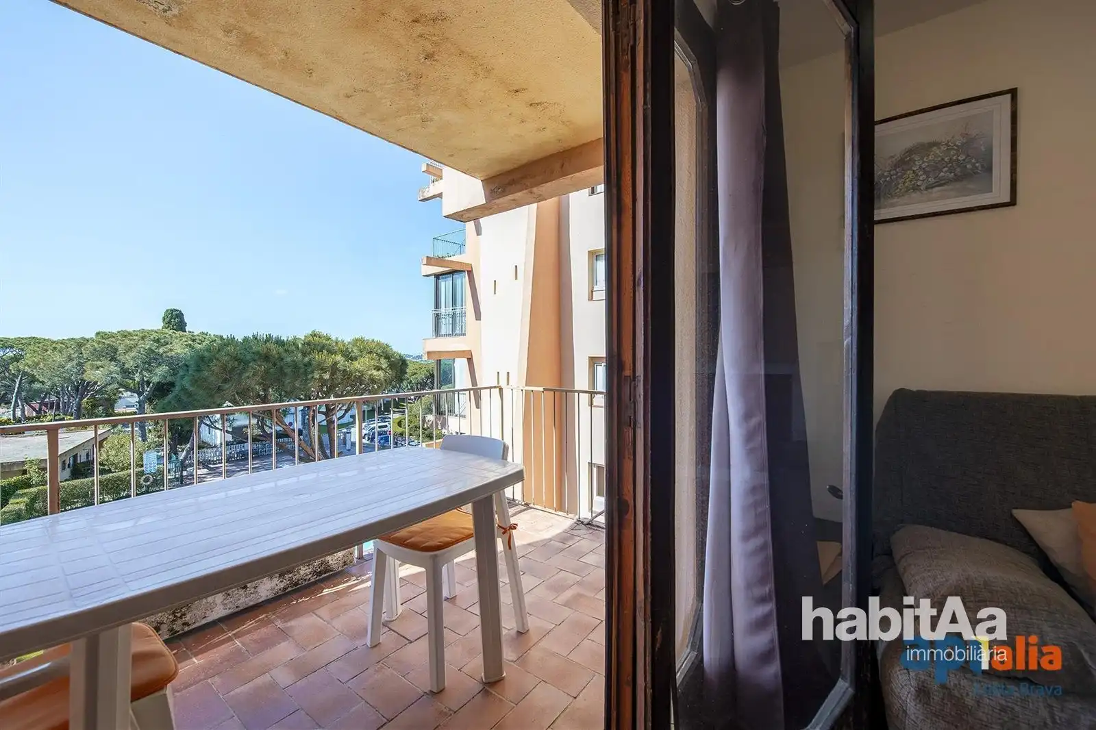 Terrasse von Wohnung zum Verkauf in Castell d'Aro, Platja d'Aro i s'Agaró mit Schwimmbad