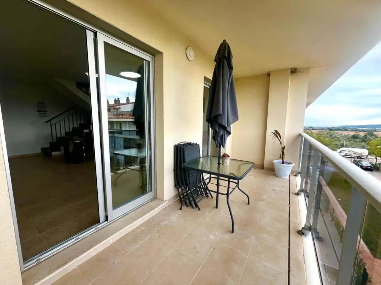 Terrasse von Dachboden zum Verkauf in San Jorge / Sant Jordi mit Klimaanlage, Heizung und Terrasse