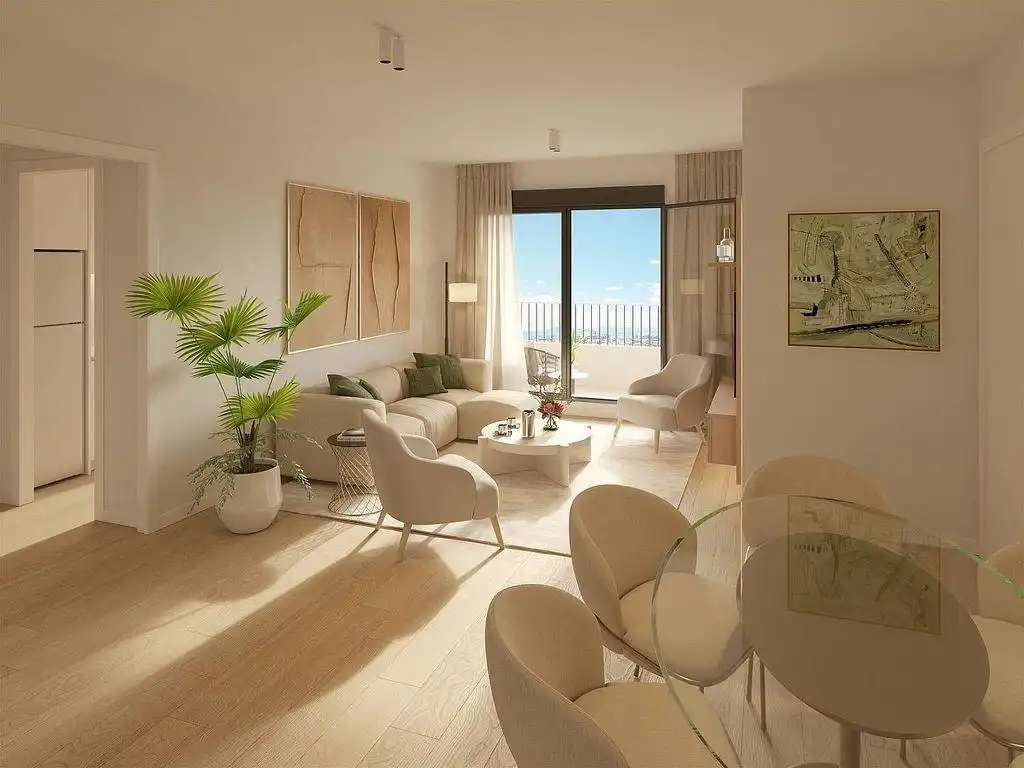 Sala de estar de Piso en venta en Madrid con Calefacción, Terraza y Trastero