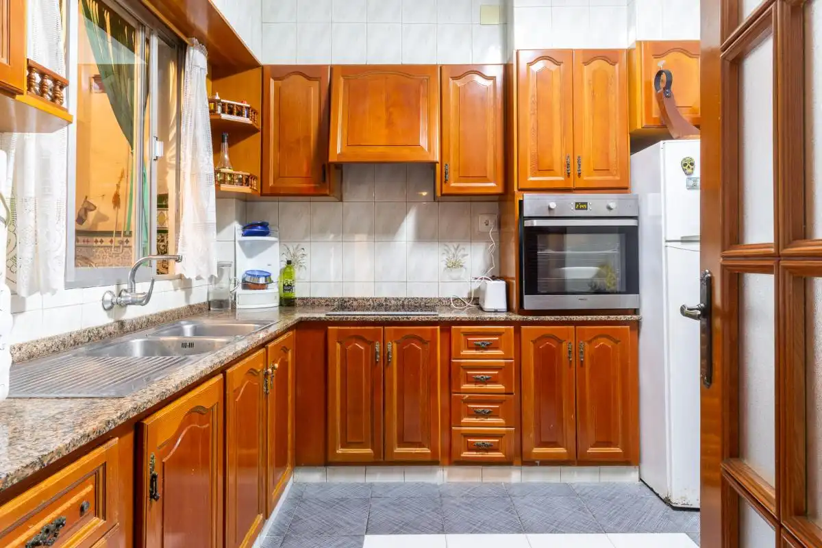 Cocina de Casa adosada en venta en Cullera con Calefacción, Terraza y Trastero