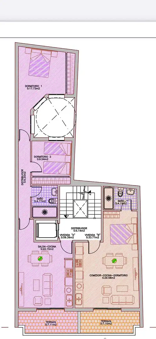 Apartment mit Terrasse zum Verkauf in Centro, imagen 9
