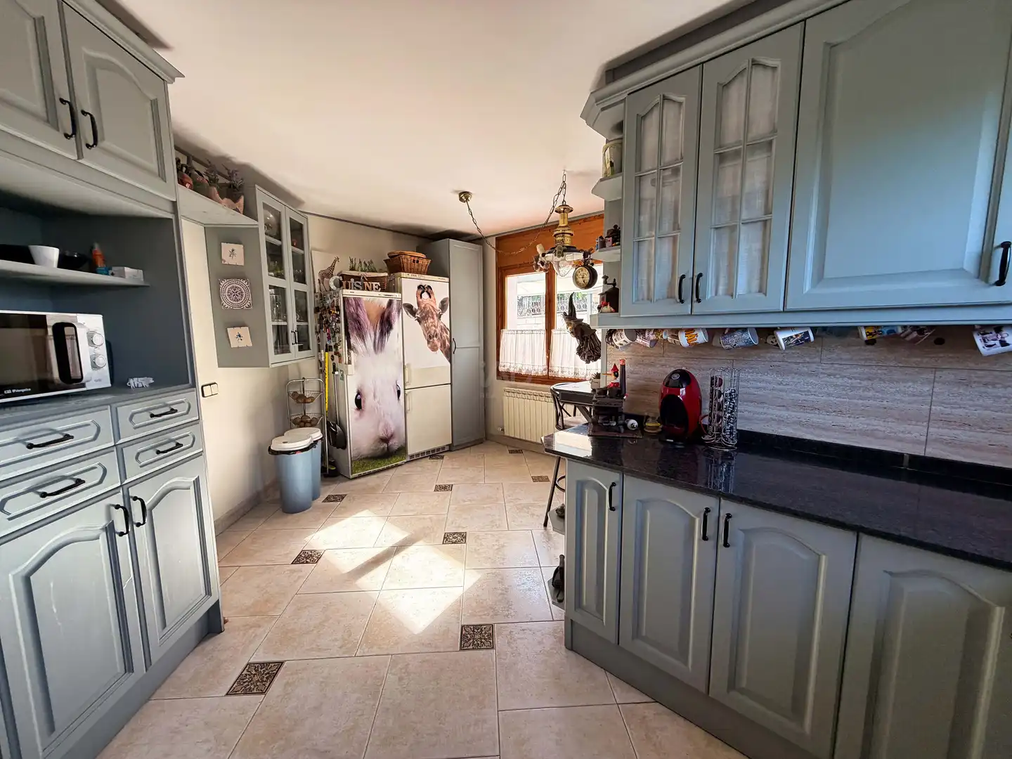 Cocina de Casa o chalet en venta en Vallirana con Calefacción y Terraza