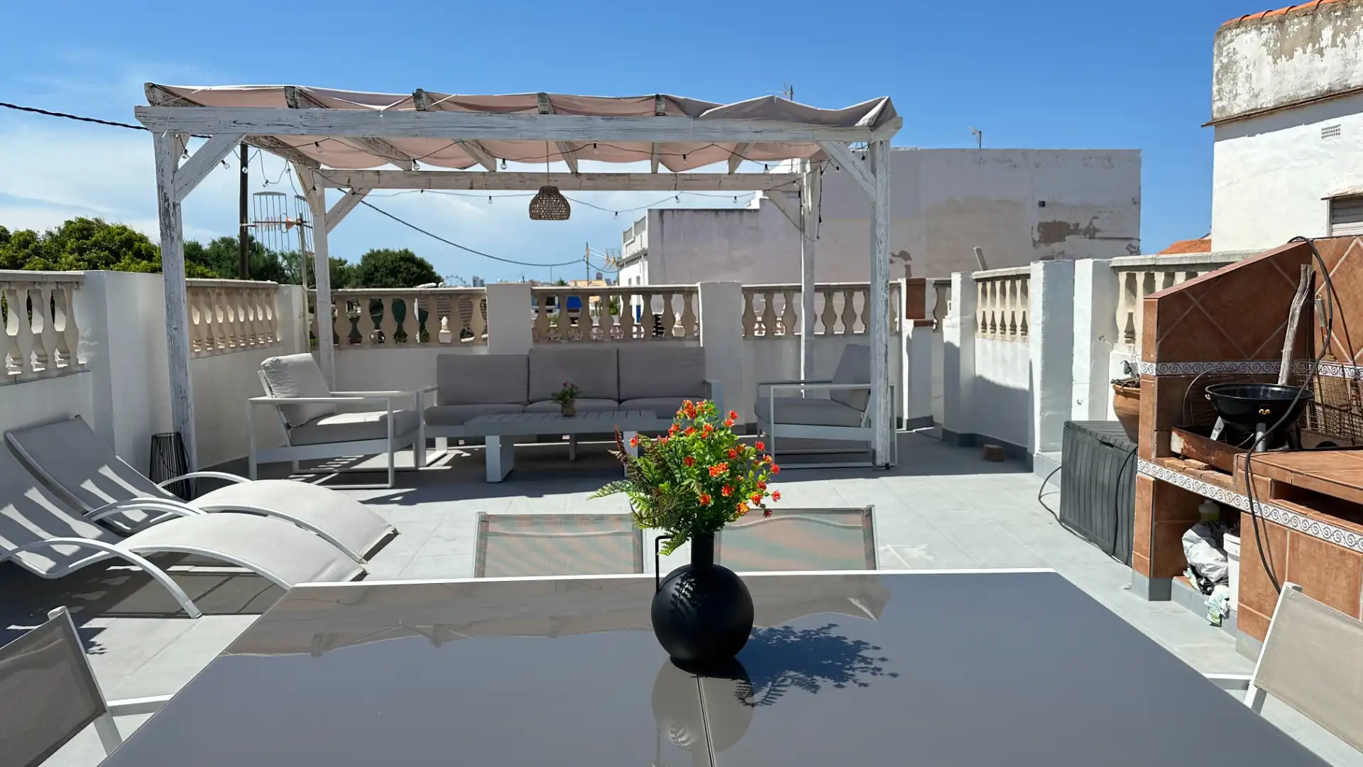 Terraza de Casa o chalet de alquiler en Gandia con Aire acondicionado, Calefacción y Terraza