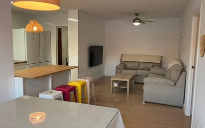 Living room of Flat to rent in Málaga Capital  with Air Conditioner and Furnished