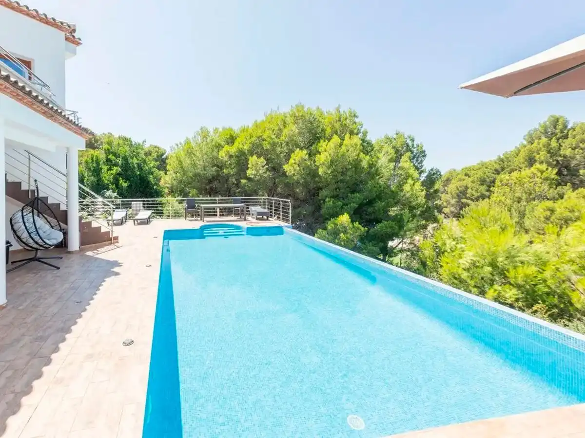 Piscina de Casa o chalet en venta en Altea con Aire acondicionado, Calefacción y Jardín privado