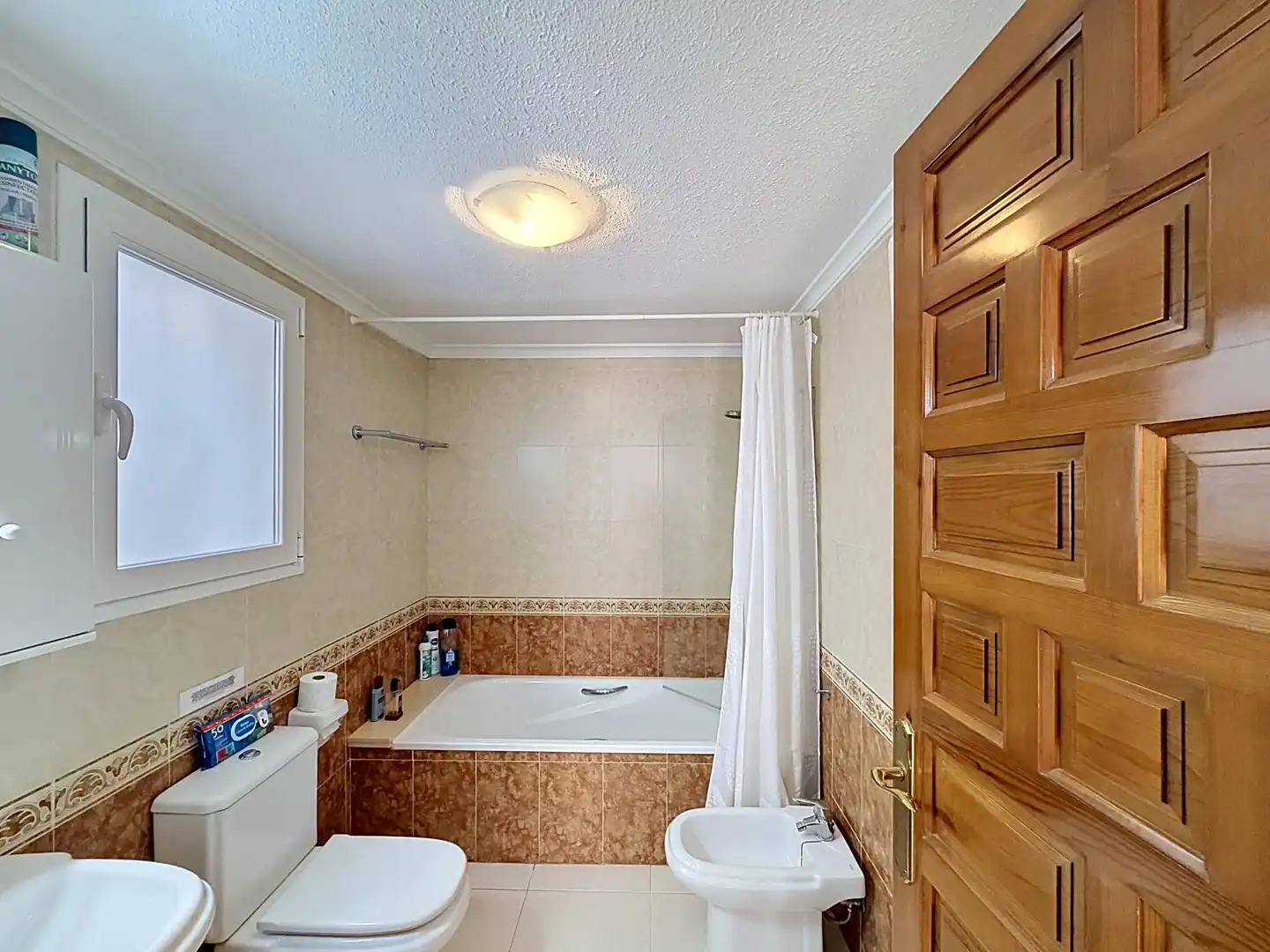 Baño de Apartamento en venta en Benitachell / El Poble Nou de Benitatxell con Aire acondicionado, Calefacción y Terraza
