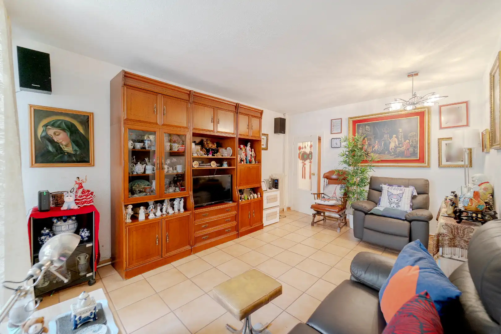 Living room of Flat for sale in Móstoles  with Heating, Terrace and Oven