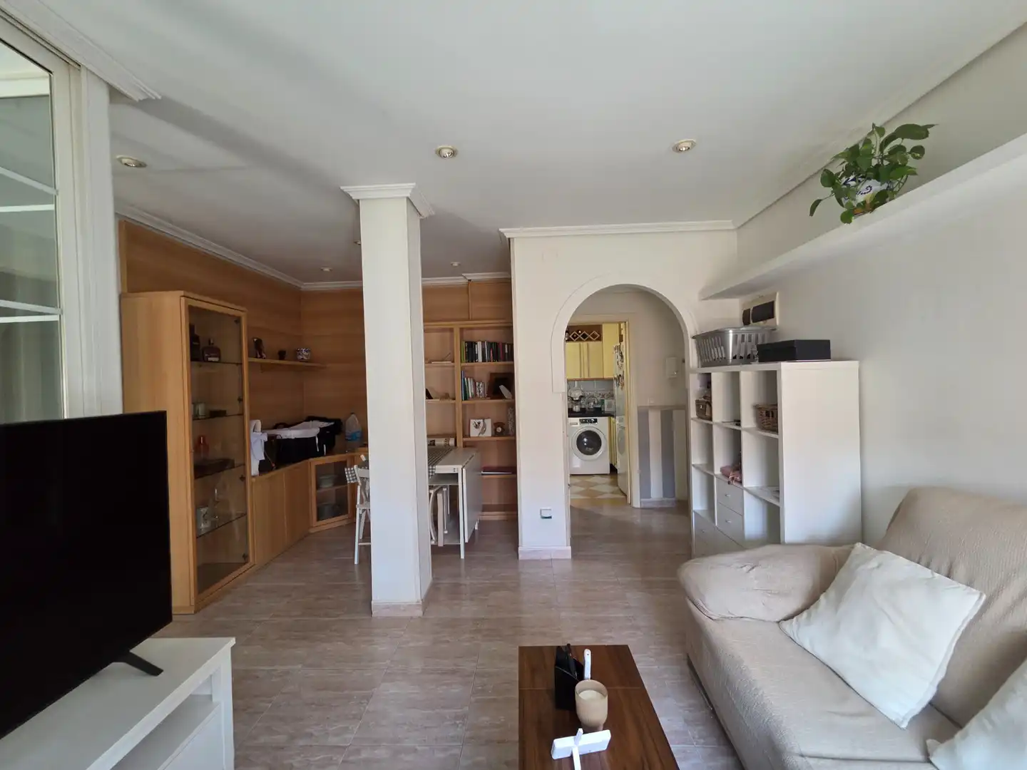 Sala de estar de Piso en venta en Sevilla con Aire acondicionado, Calefacción y Terraza