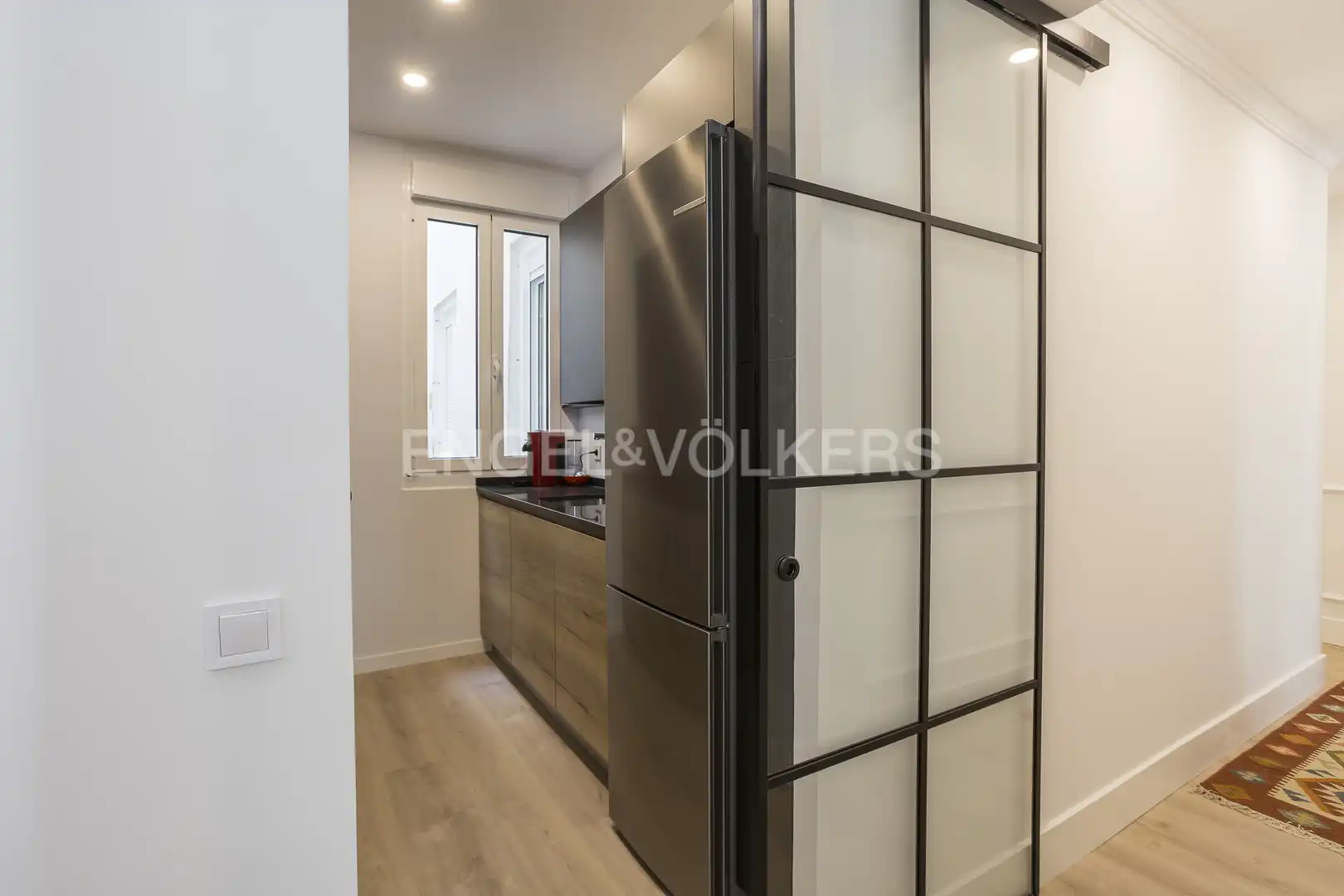 Kitchen of Flat for sale in Madrid  with Air Conditioner, Heating and Storage room